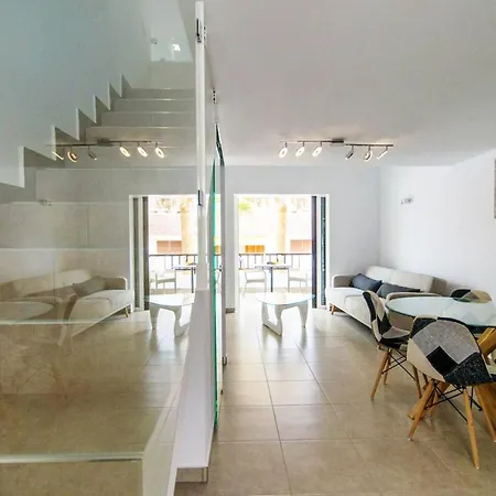 Apartment One Bedroom At Playa De La Americas 200 M Away From The With View Balcony And Wifi *